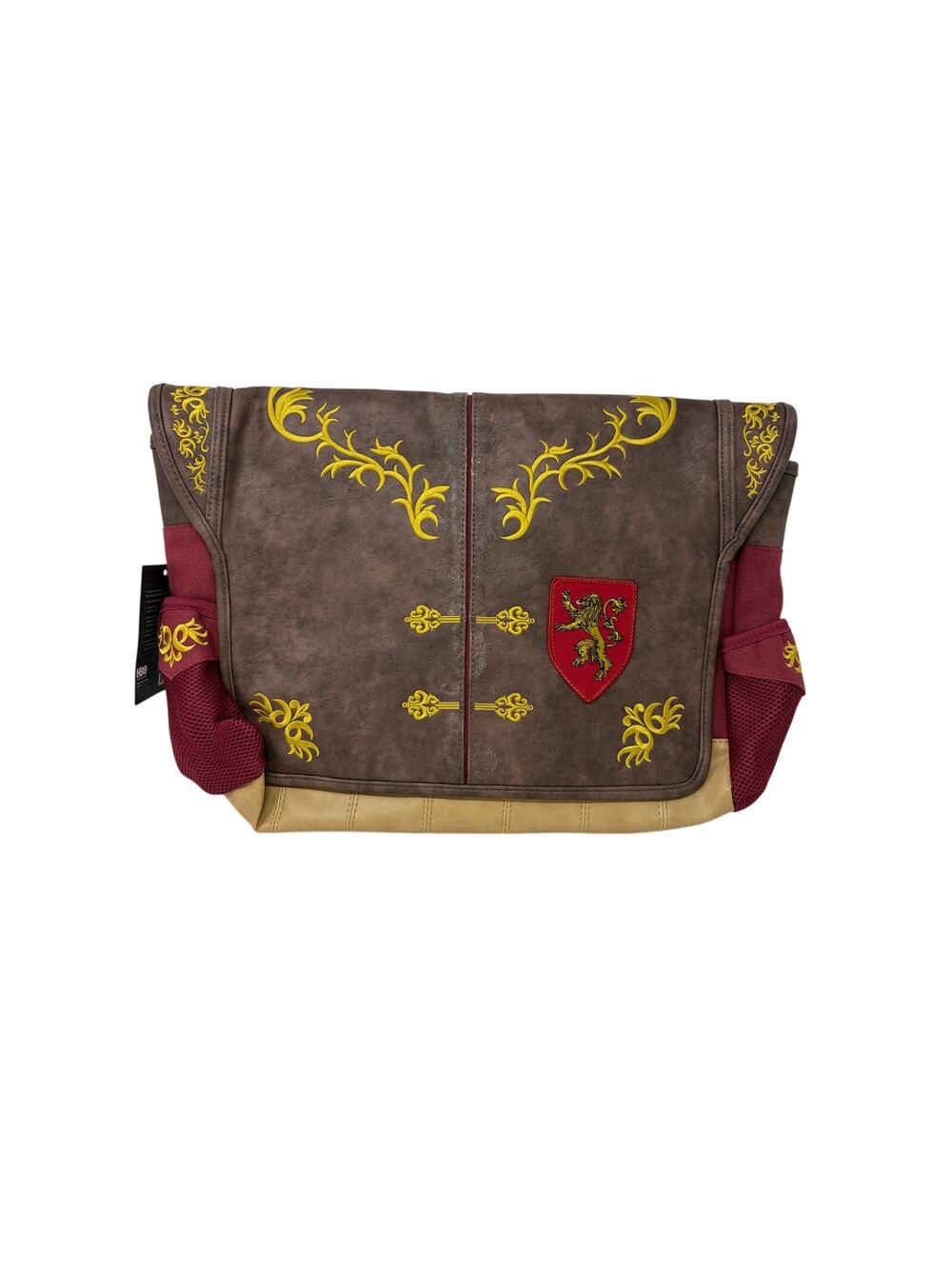 Game of Thrones King’s Landing Messenger Bag ThinkGeek Faux Leather Canvas *FLAW